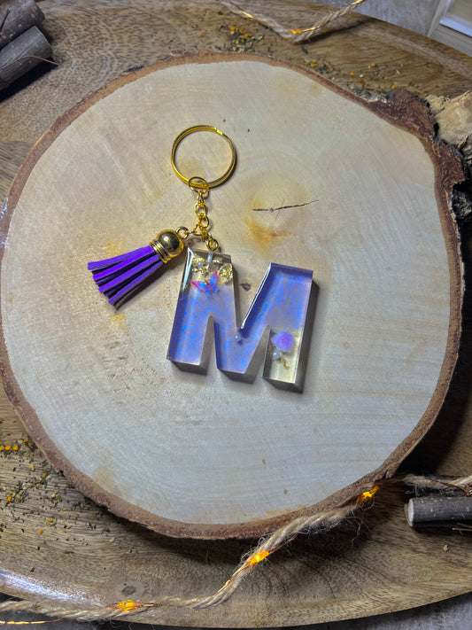 Porte-clés lettre « M »