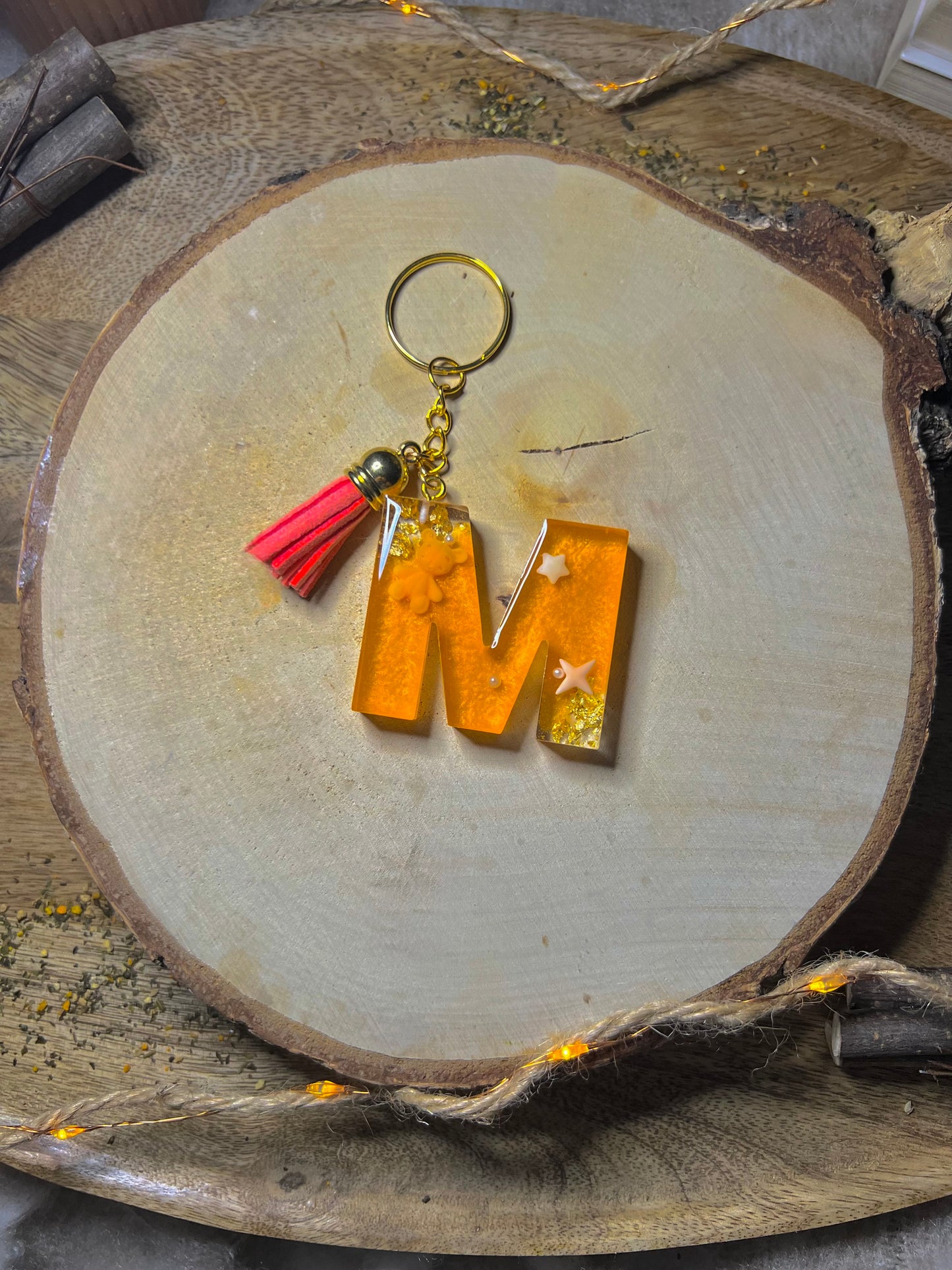 Porte-clés lettre « M »