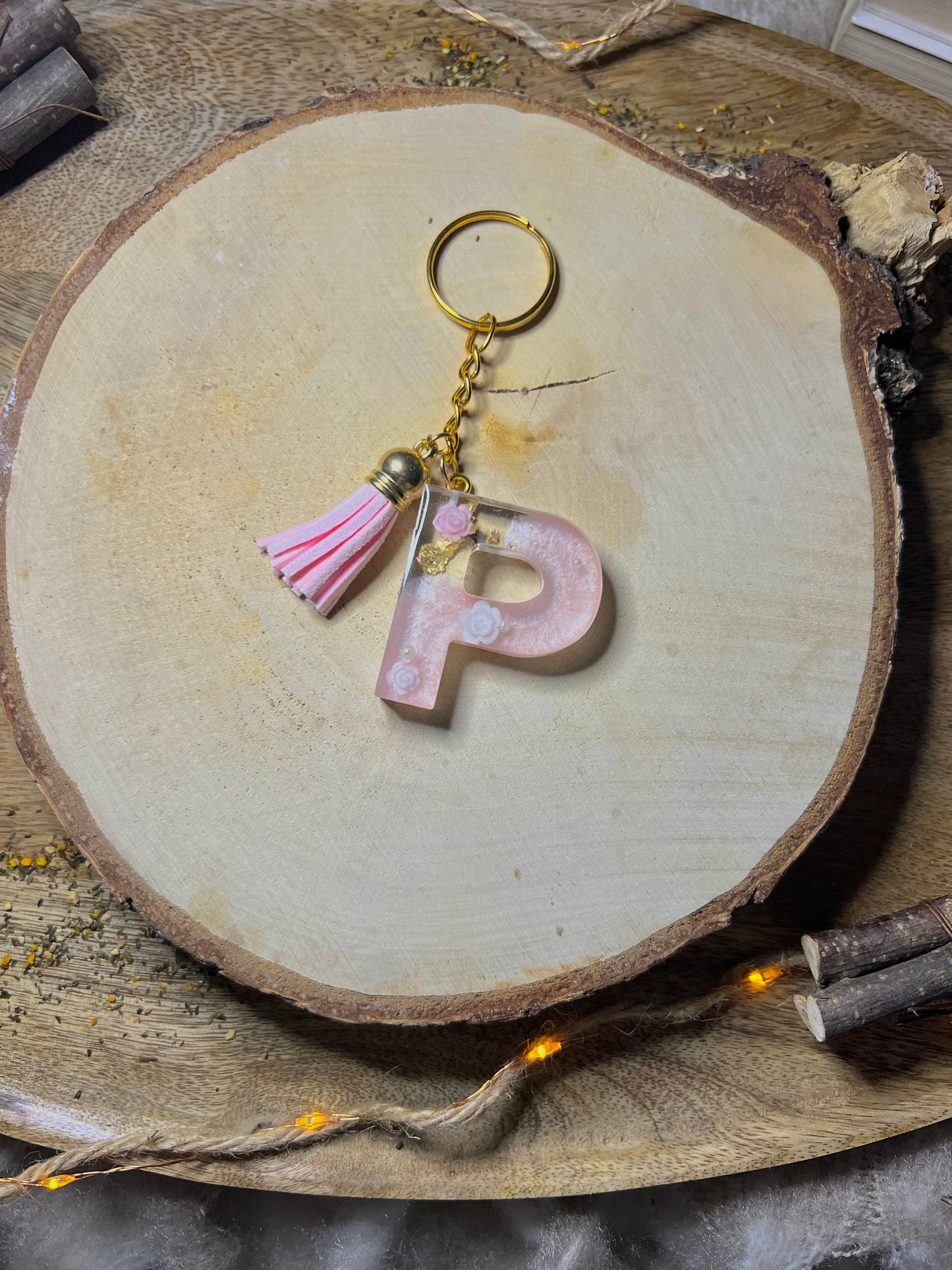 Porte-clés lettre « P »