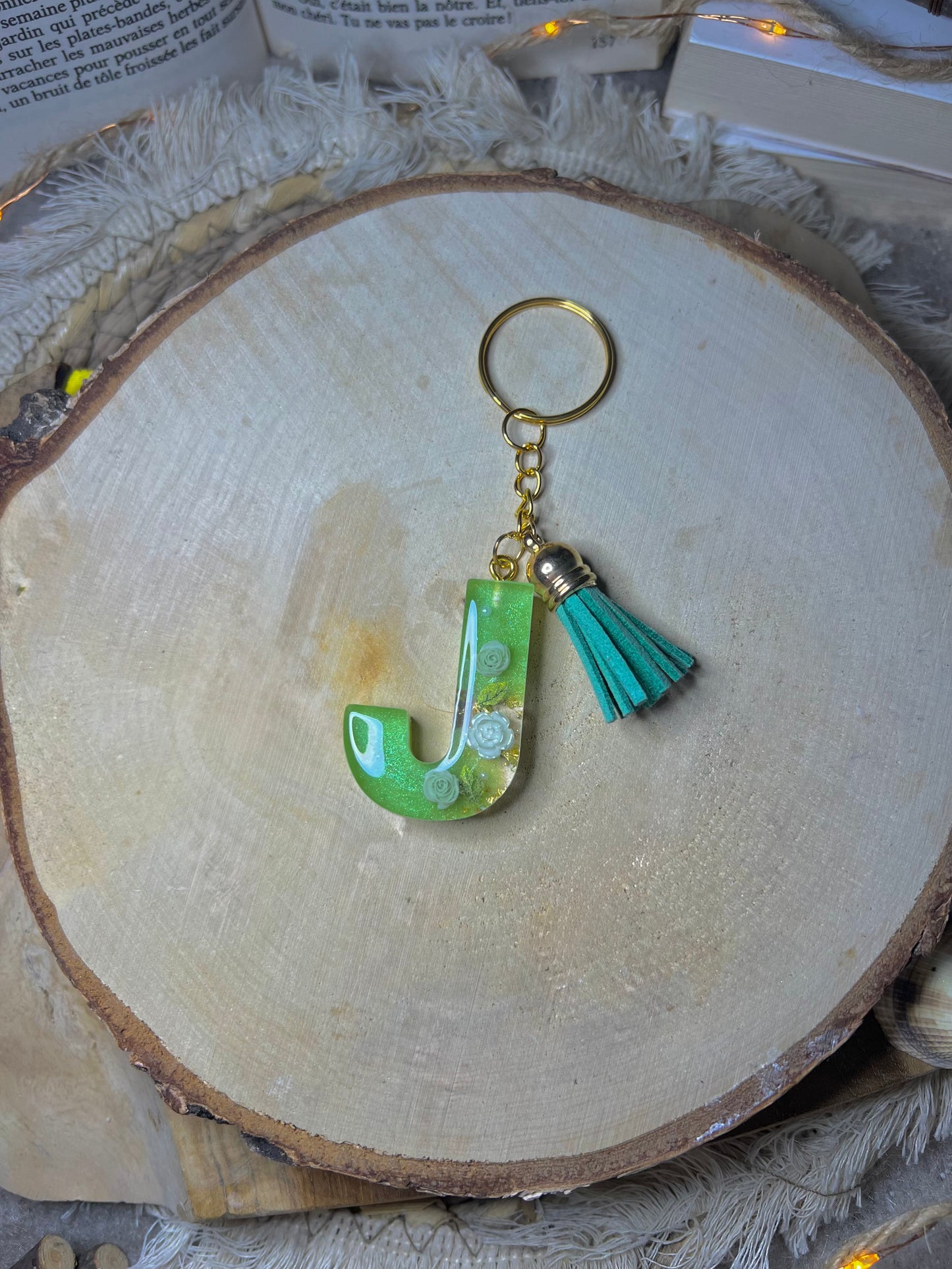 Porte-clés lettre « J »
