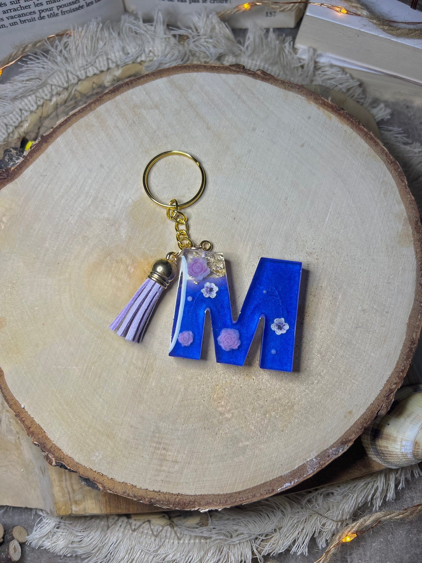 Porte-clés lettre « M »