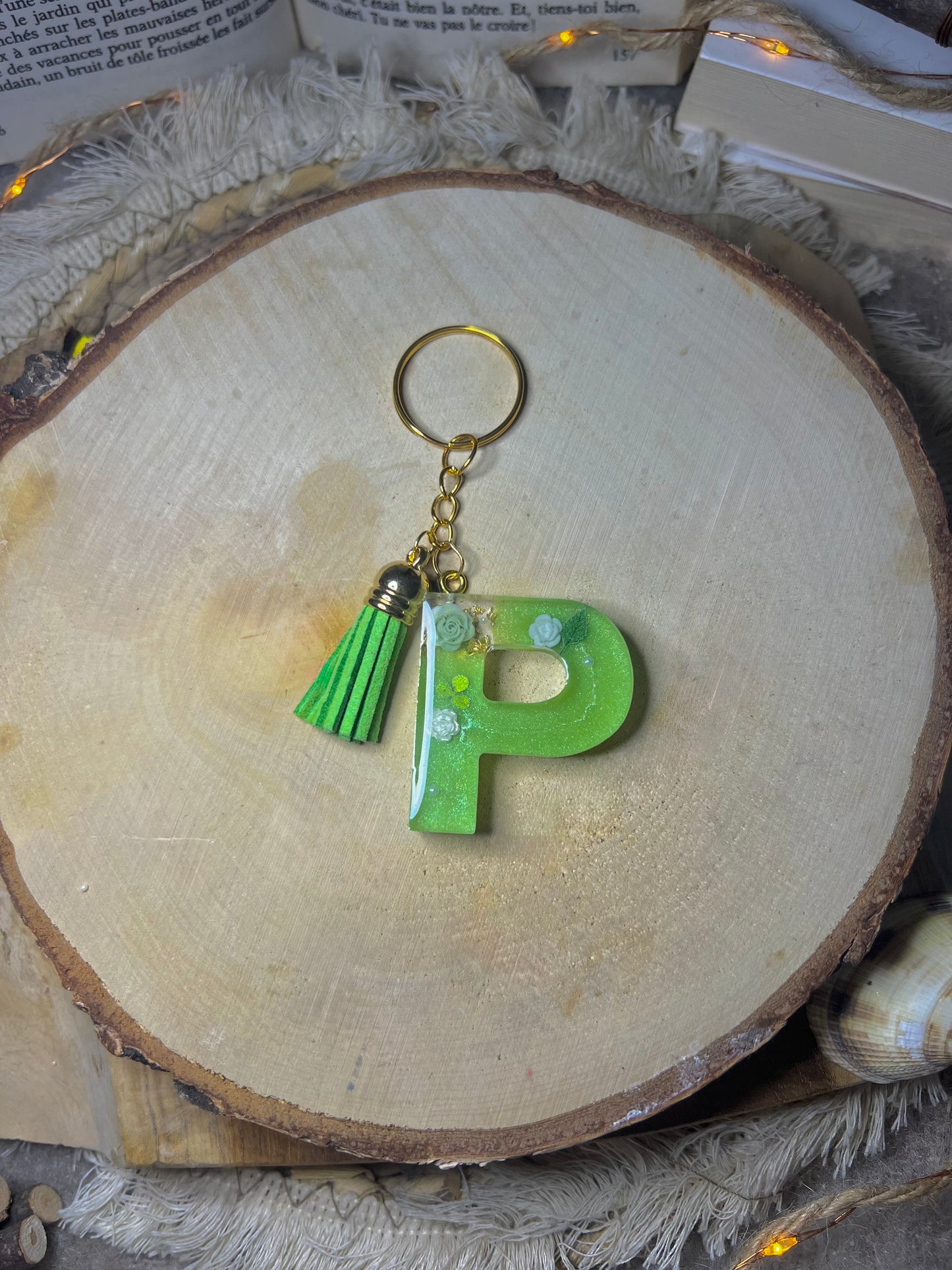 Porte-clés lettre « P »