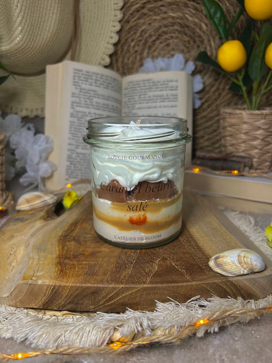 Bougie gourmande Caramel beurre salé