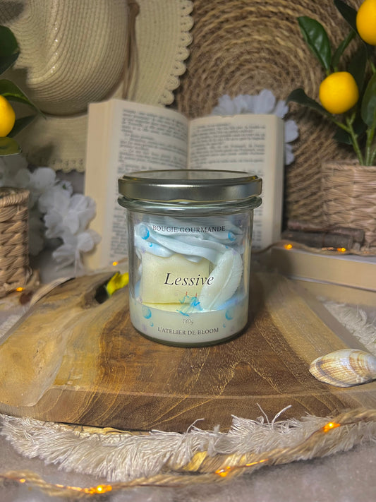 Bougie gourmande Lessive