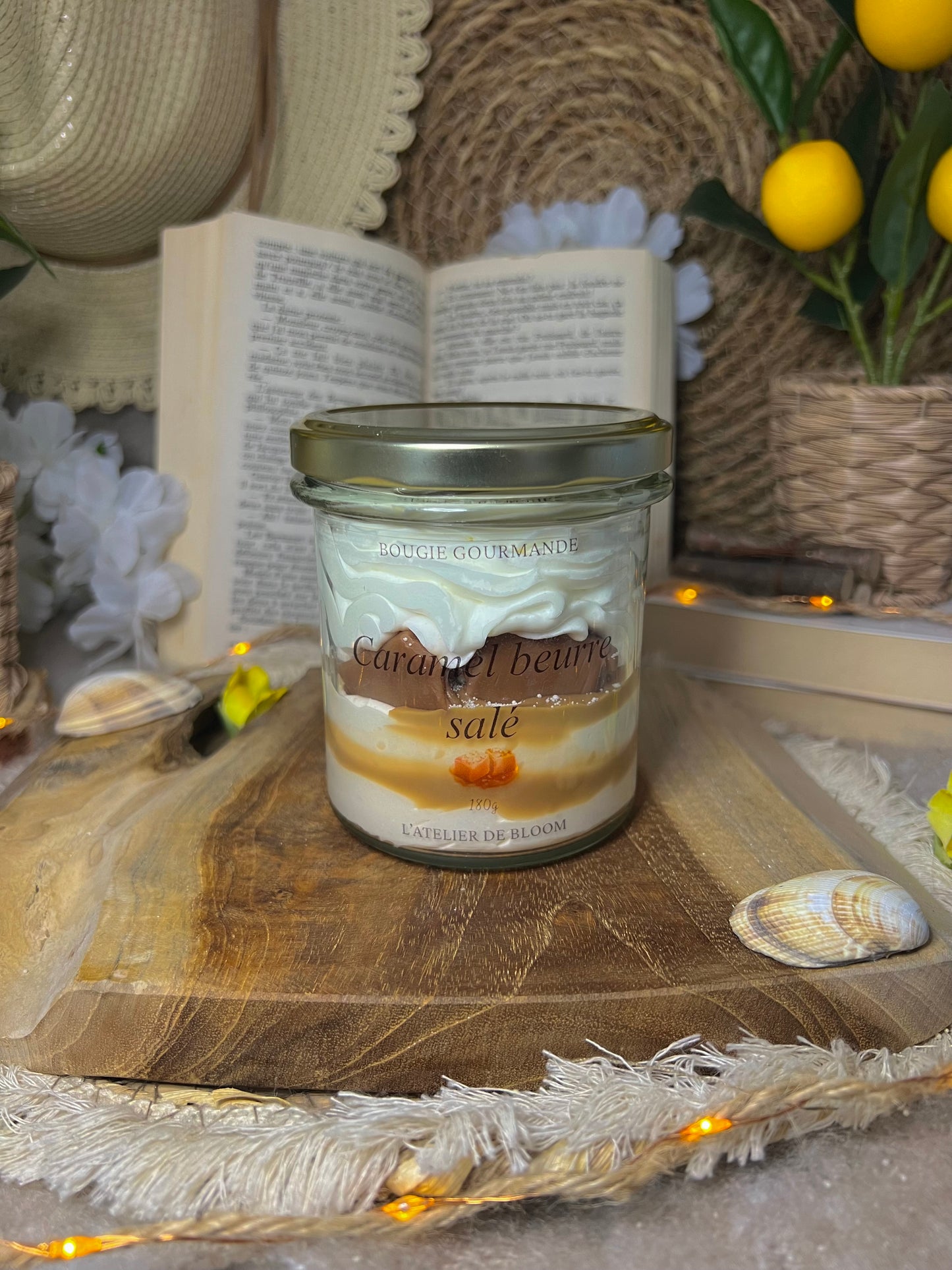Bougie gourmande Caramel beurre salé