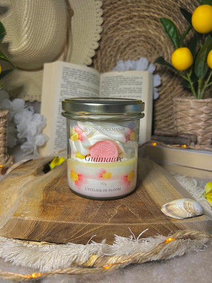 Bougie gourmande Guimauve
