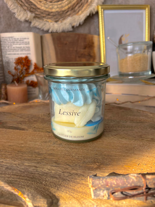 Bougie gourmande Lessive