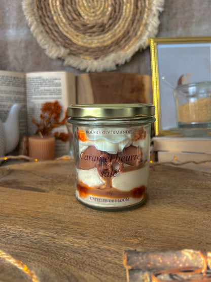 Bougie gourmande Caramel beurre salé