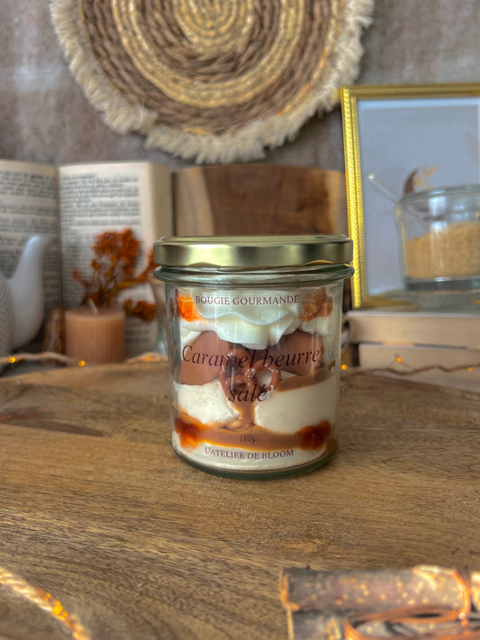 Bougie gourmande Caramel beurre salé