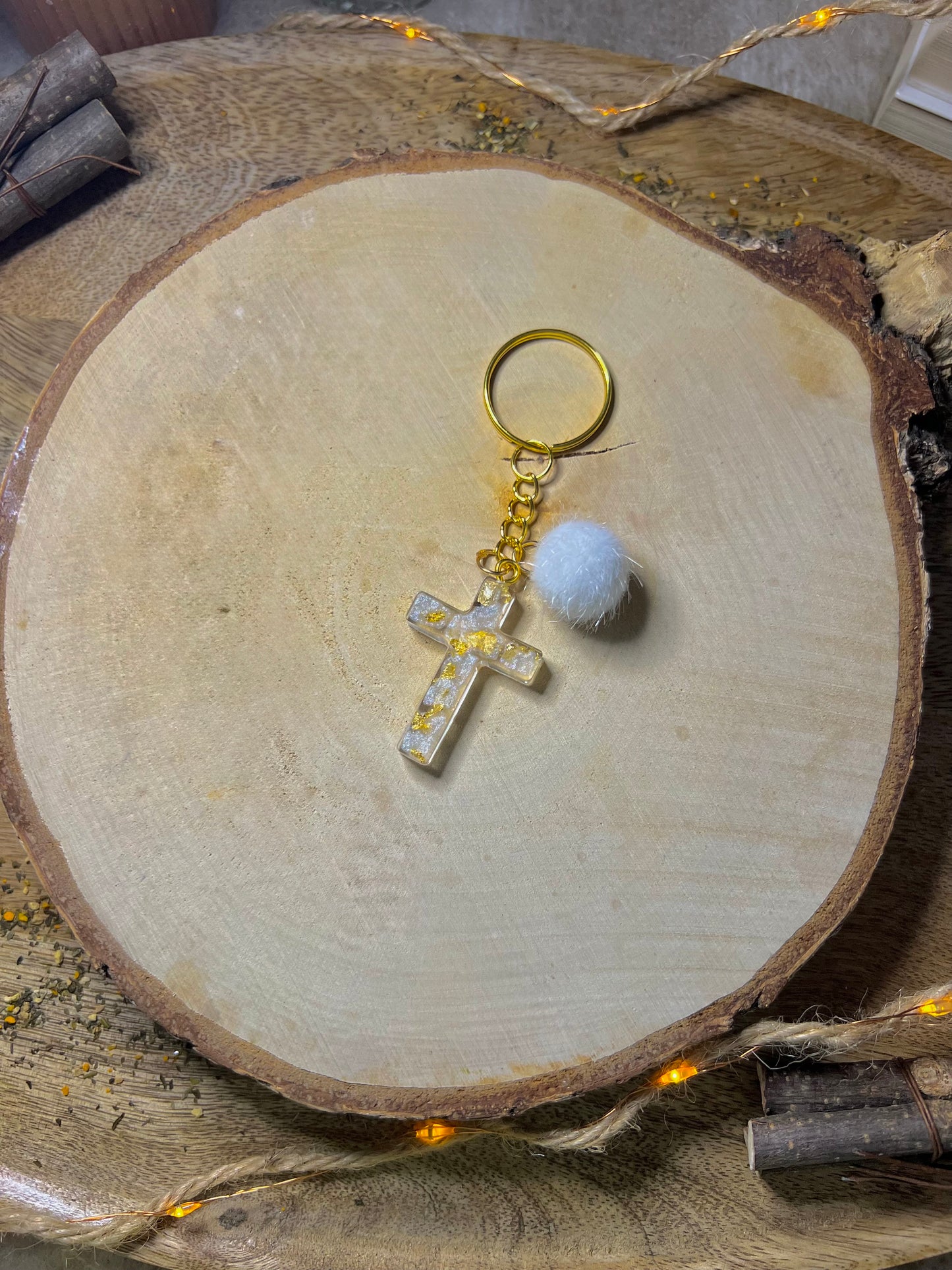Porte-clés Croix