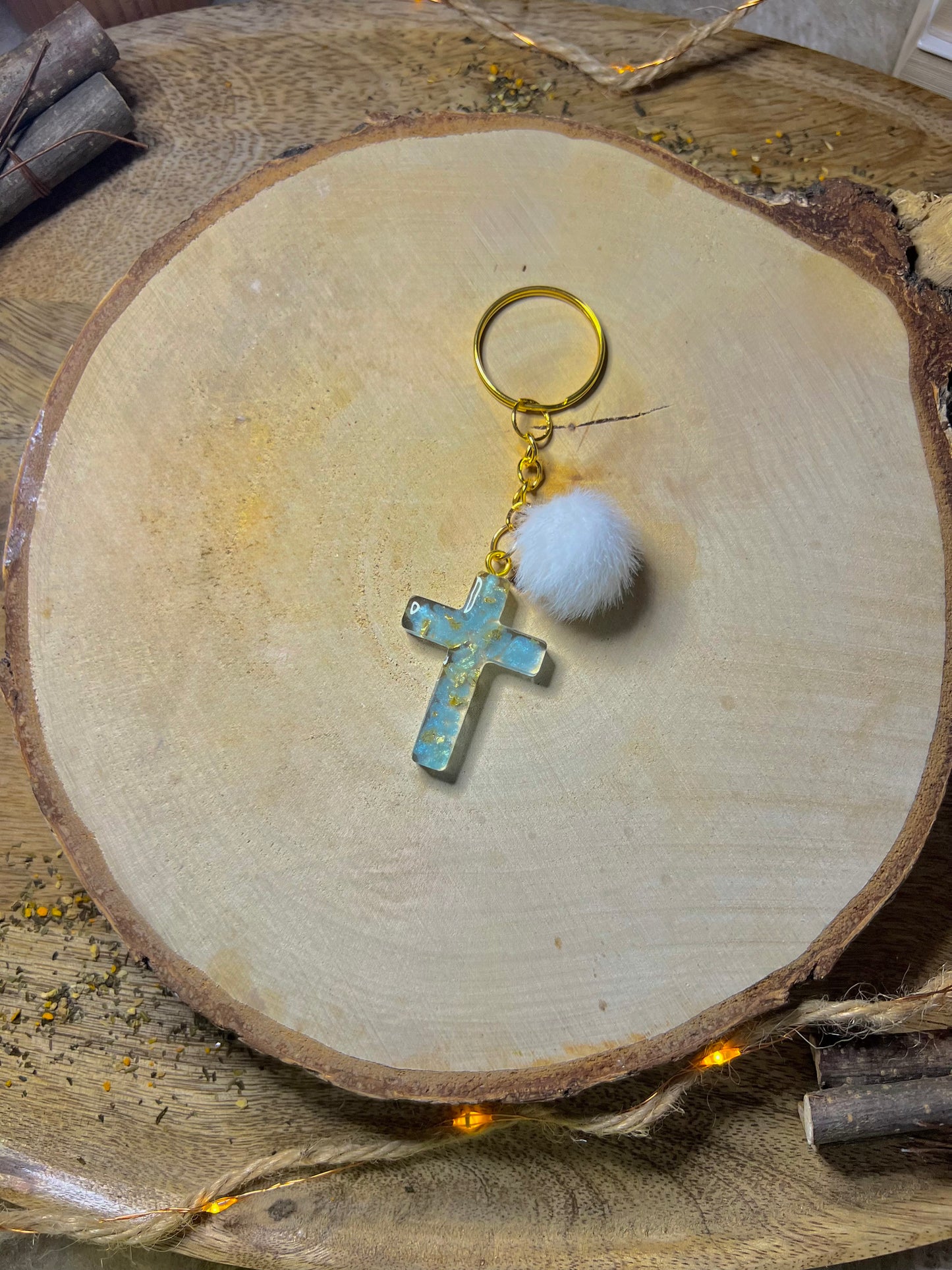 Porte-clés Croix