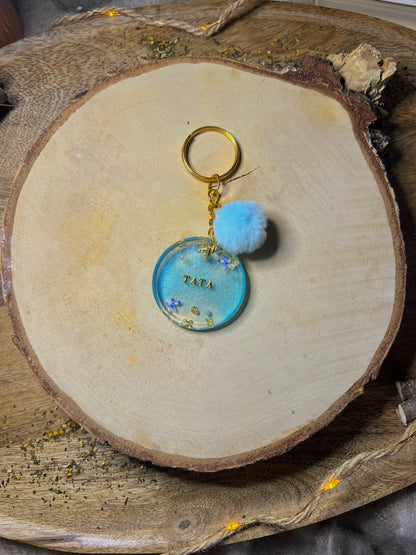 Porte-clés rond Tata