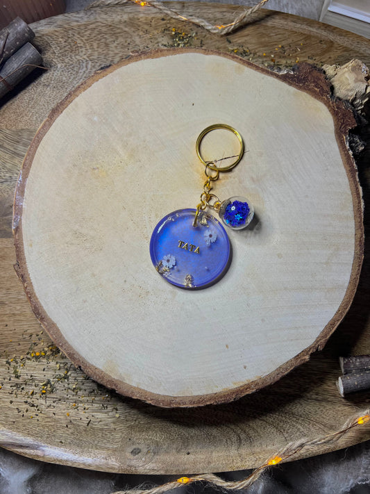 Porte-clés rond Tata