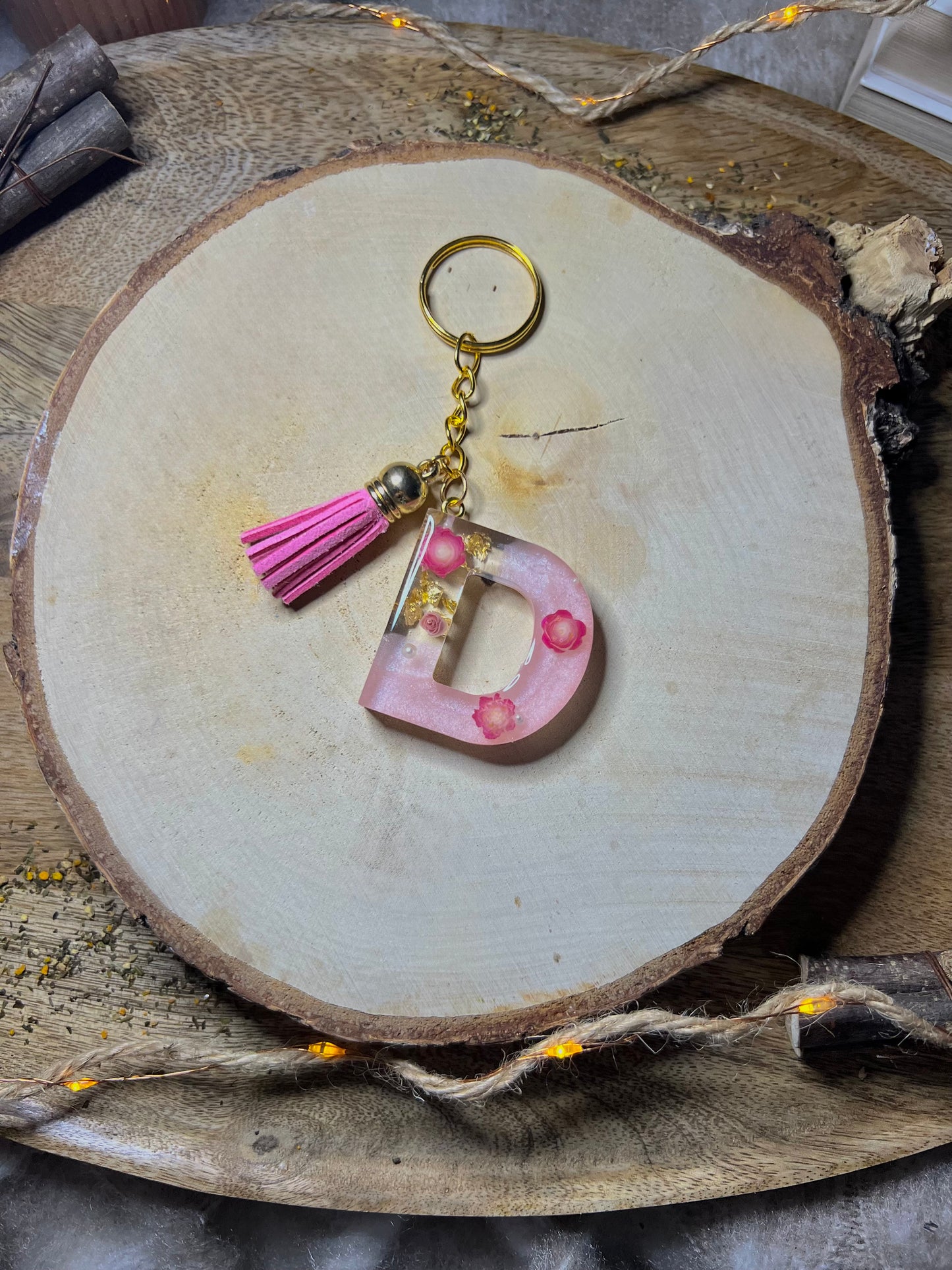 Porte-clés lettre « D »