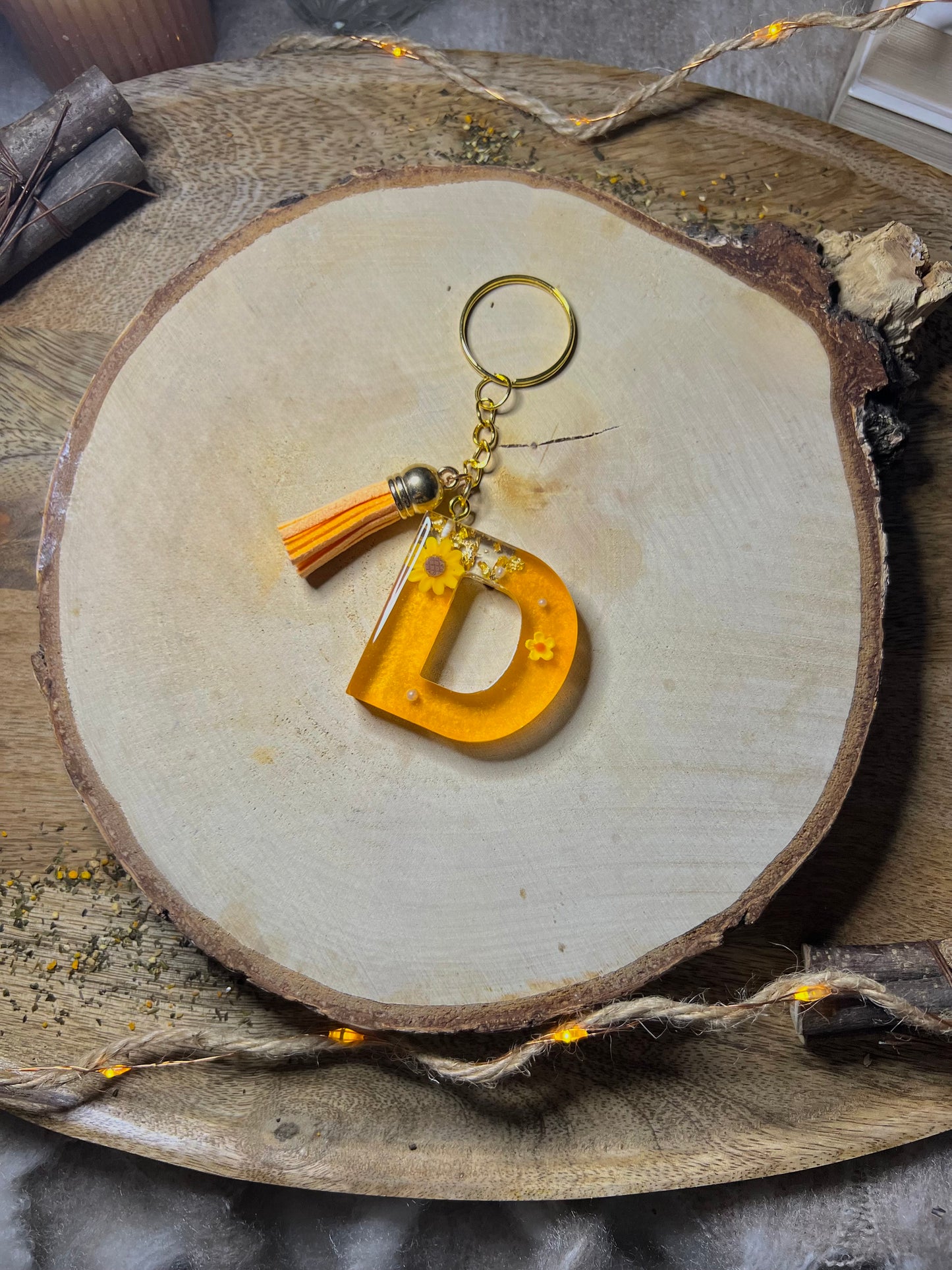Porte-clés lettre « D »