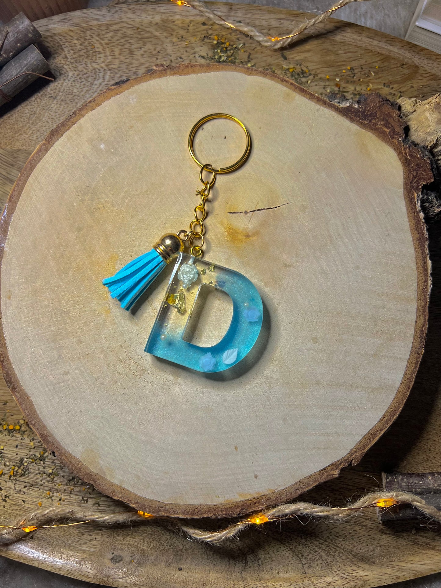 Porte-clés lettre « D »