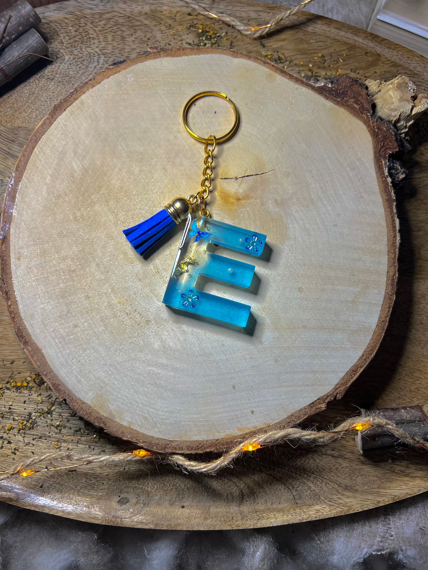 Porte-clés lettre « E »