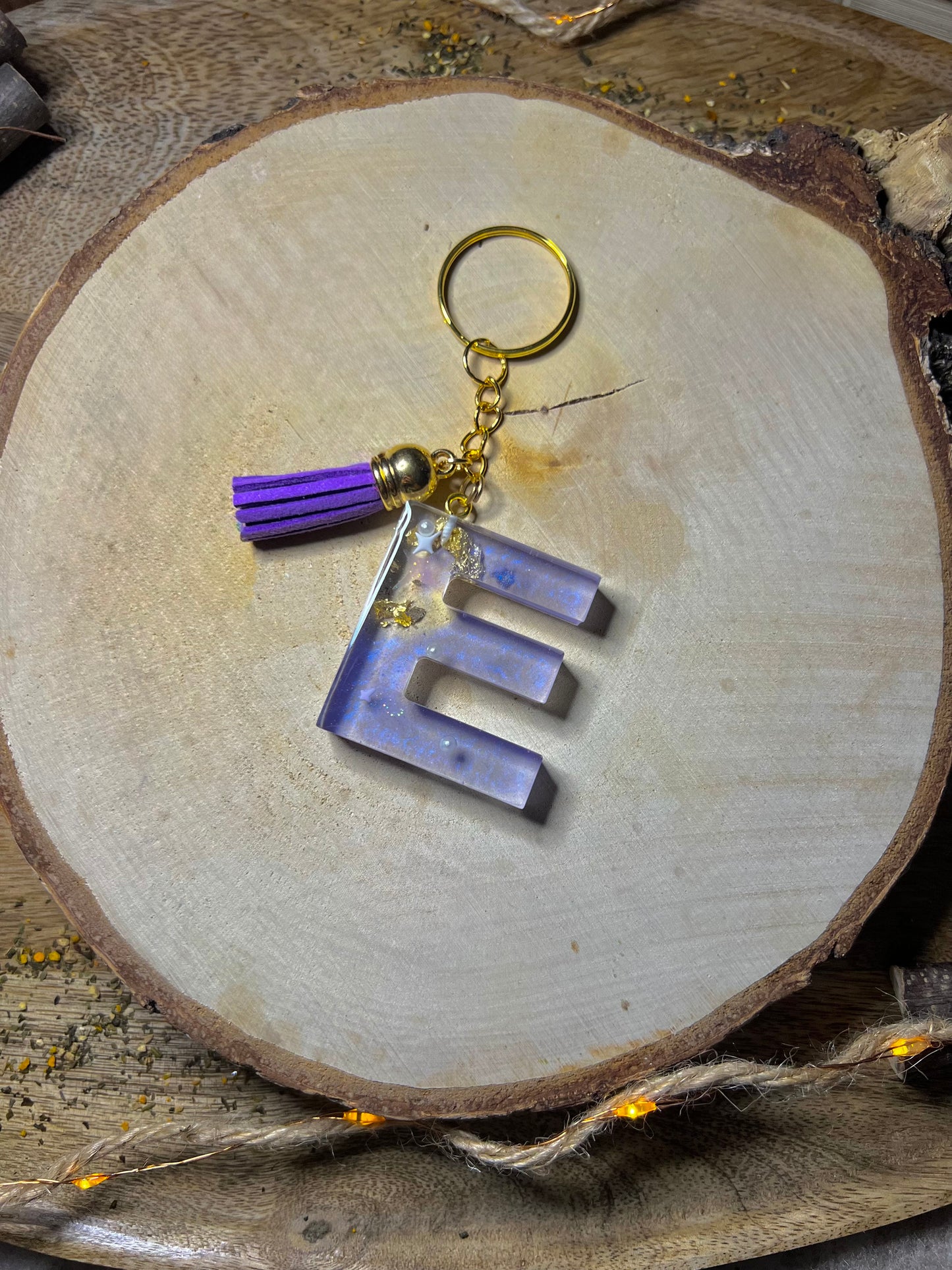Porte-clés lettre « E »