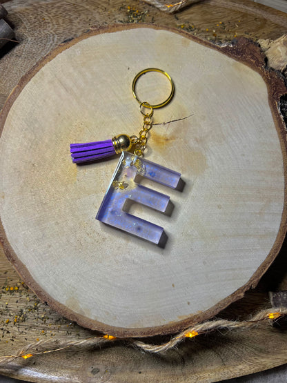 Porte-clés lettre « E »