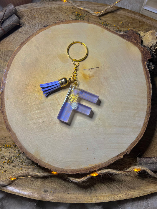 Porte-clés lettre « F »