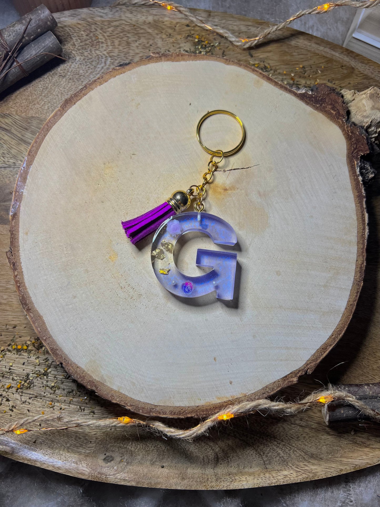 Porte-clés lettre « G »