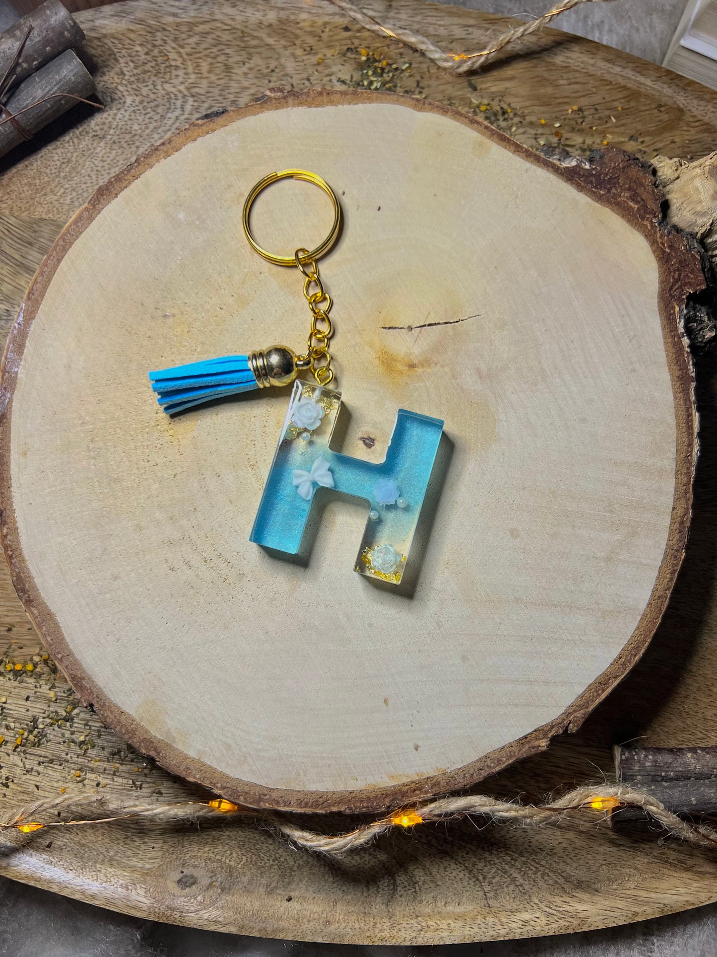 Porte-clés lettre « H »
