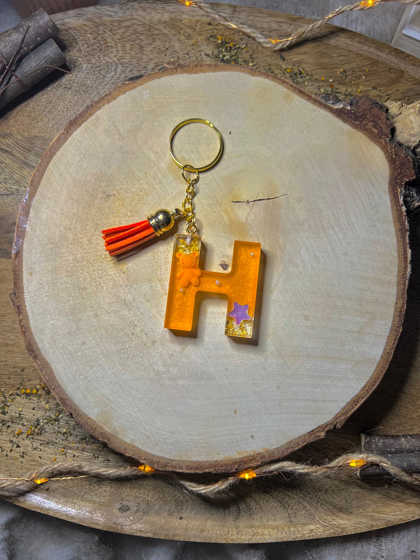 Porte-clés lettre « H »