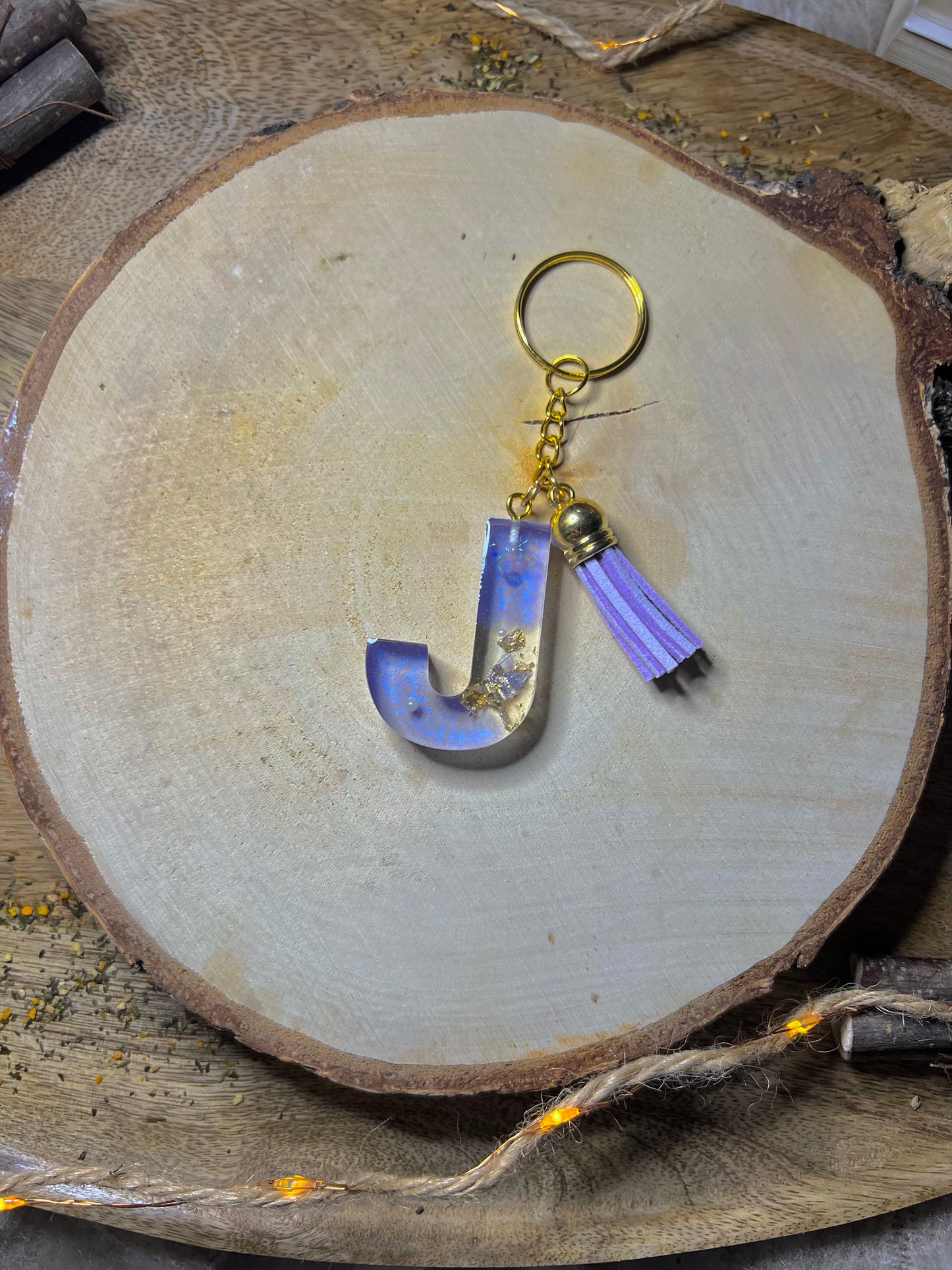Porte-clés lettre « J »