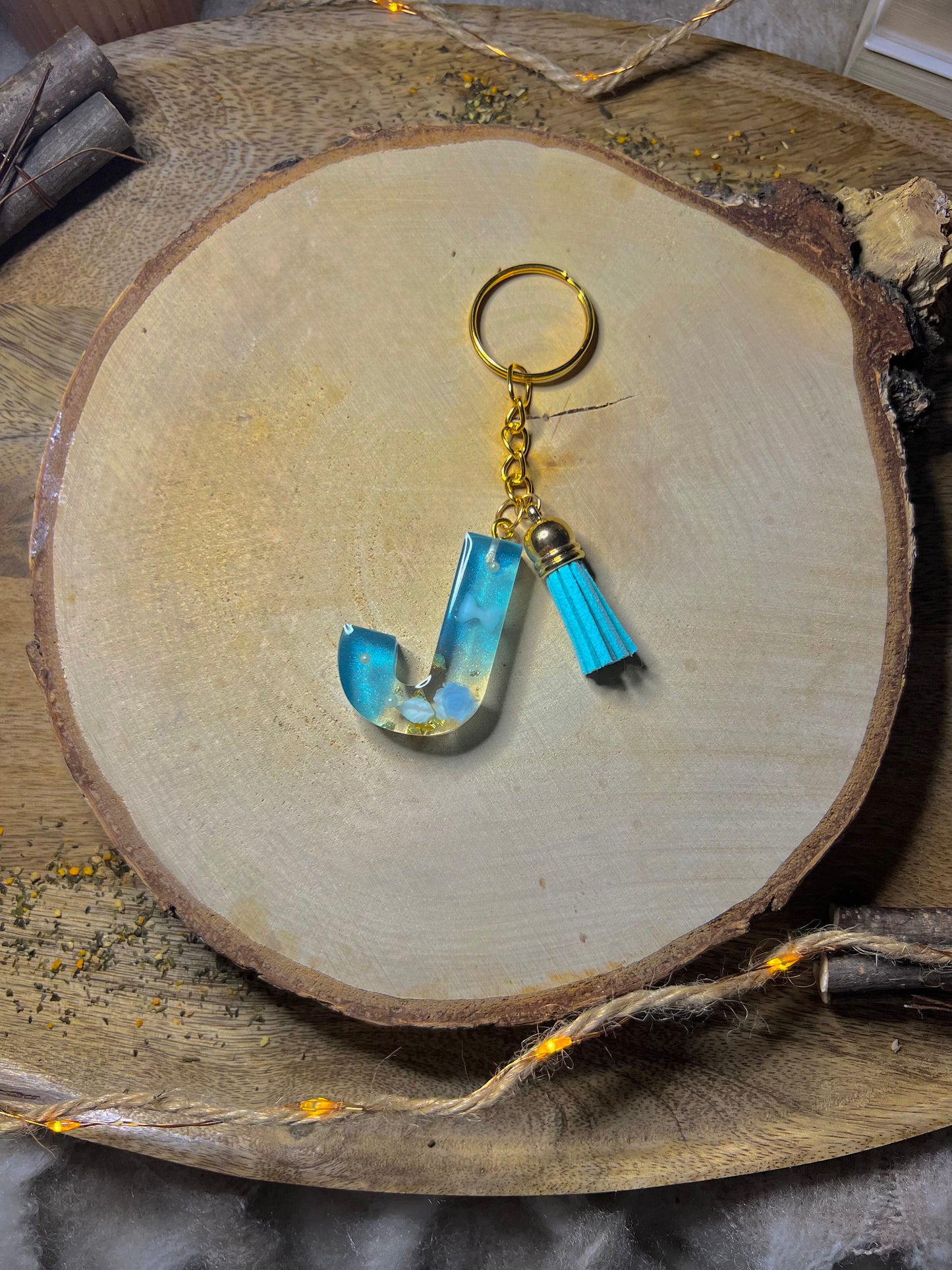 Porte-clés lettre « J »