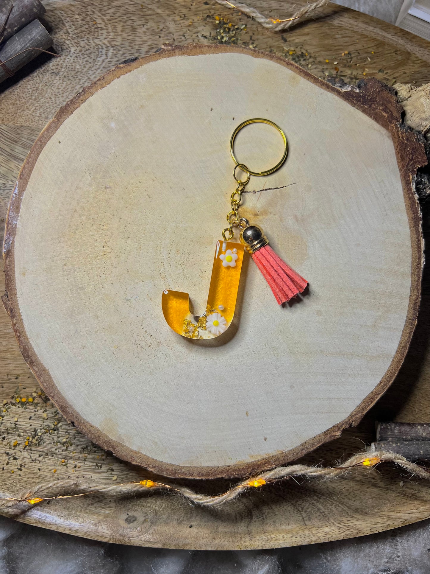 Porte-clés lettre « J »