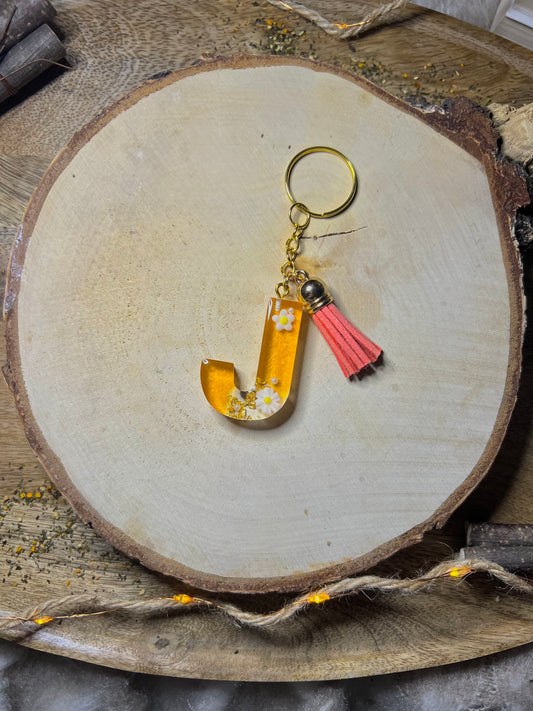 Porte-clés lettre « J »