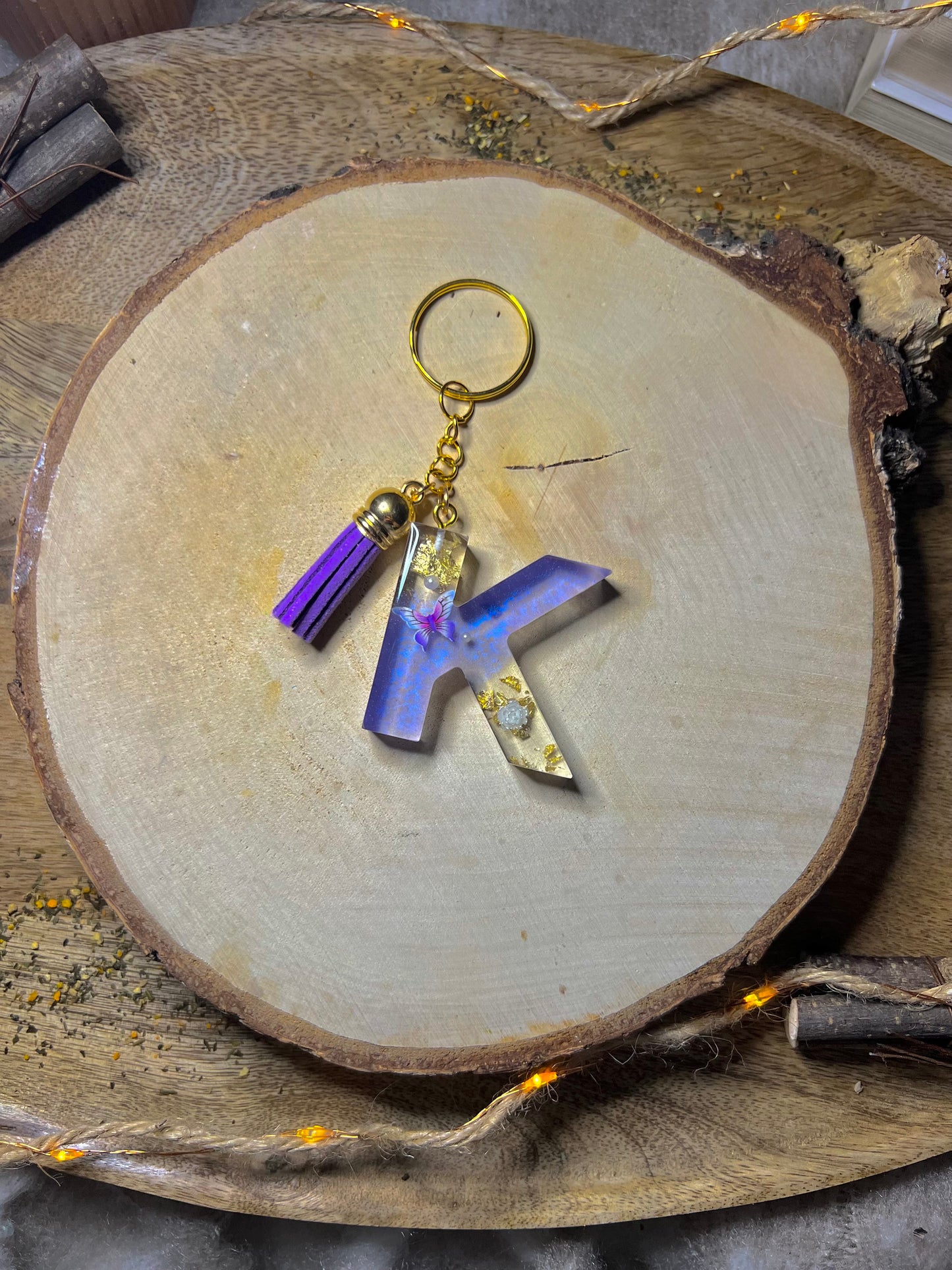 Porte-clés lettre « K »