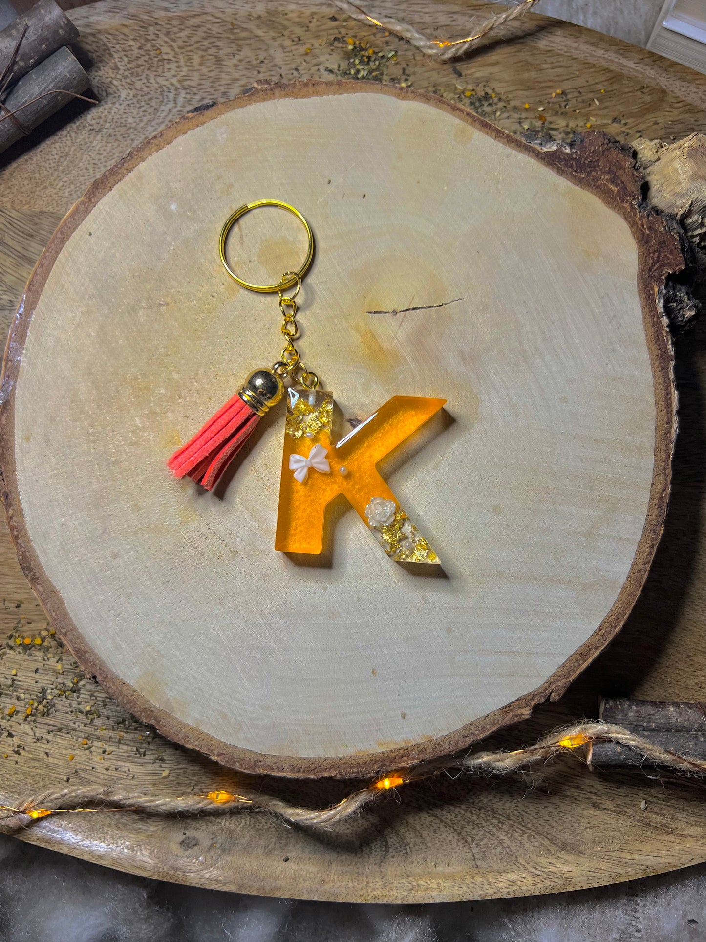 Porte-clés lettre « K »
