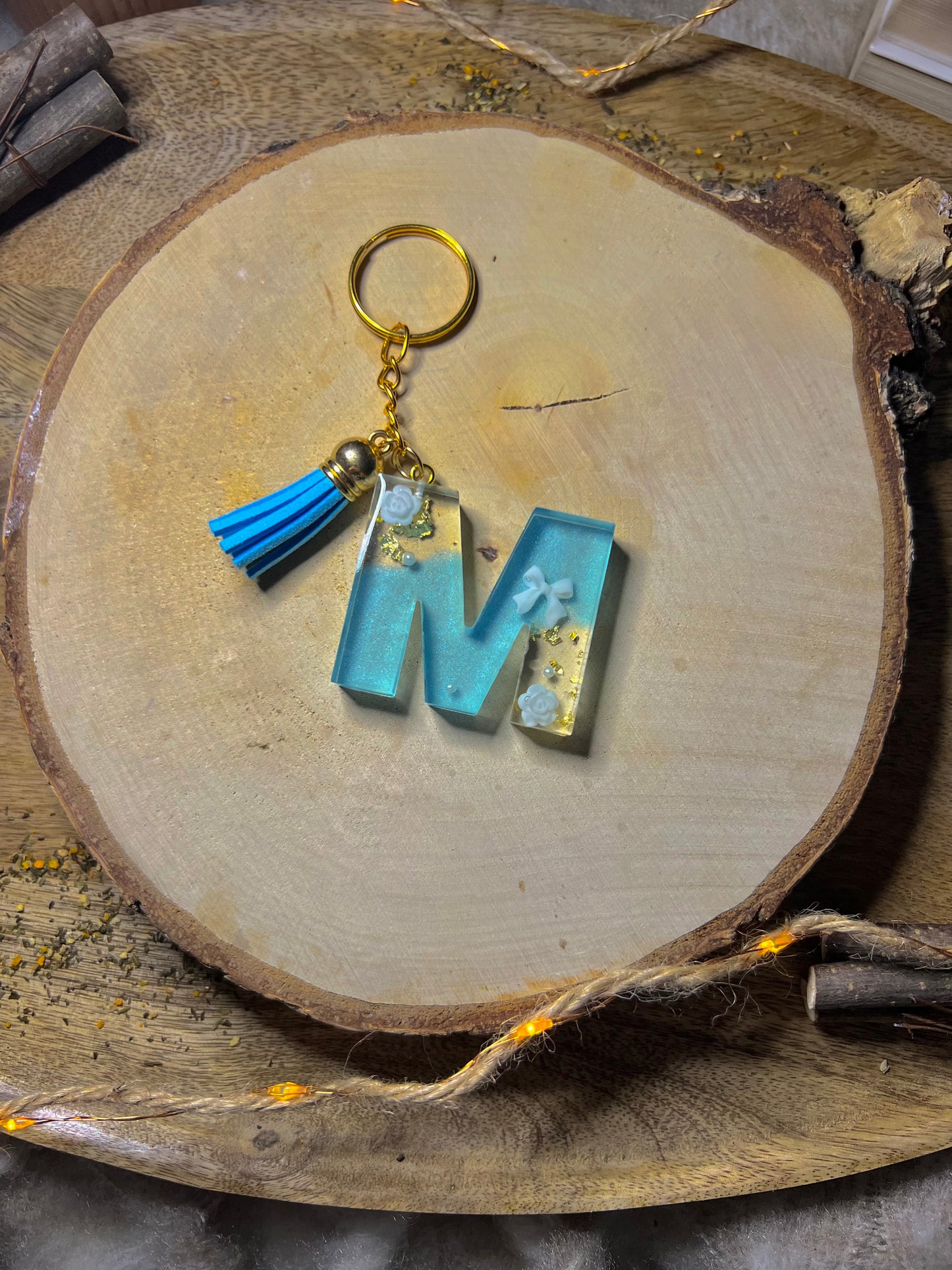Porte-clés lettre « M »
