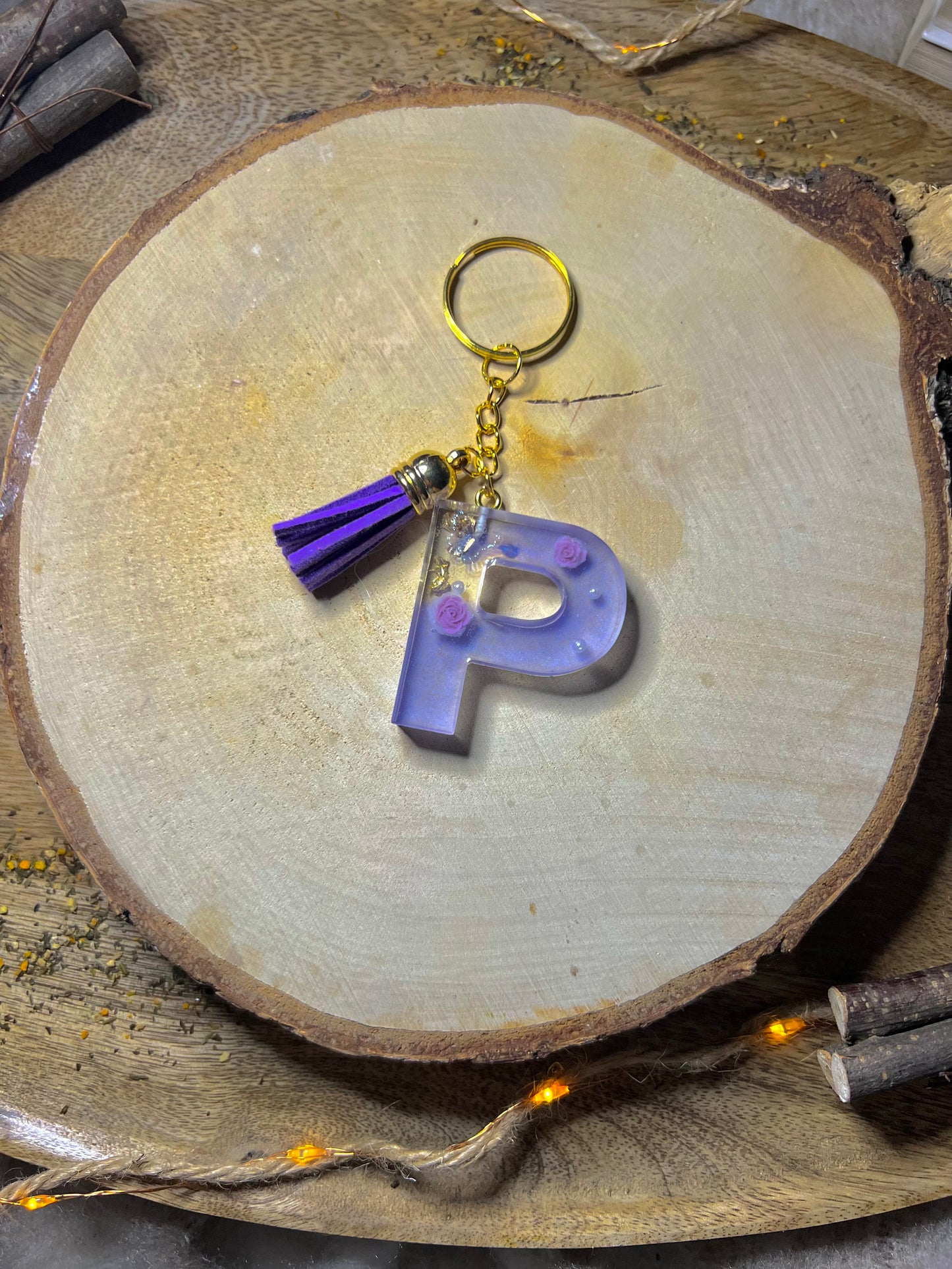 Porte-clés lettre « P »