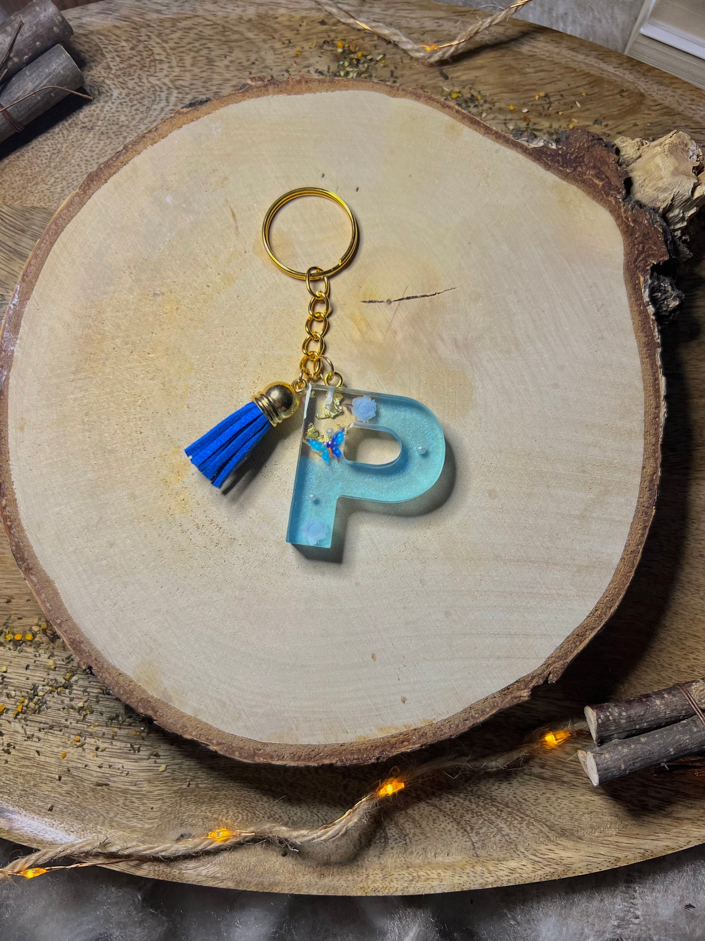 Porte-clés lettre « P »