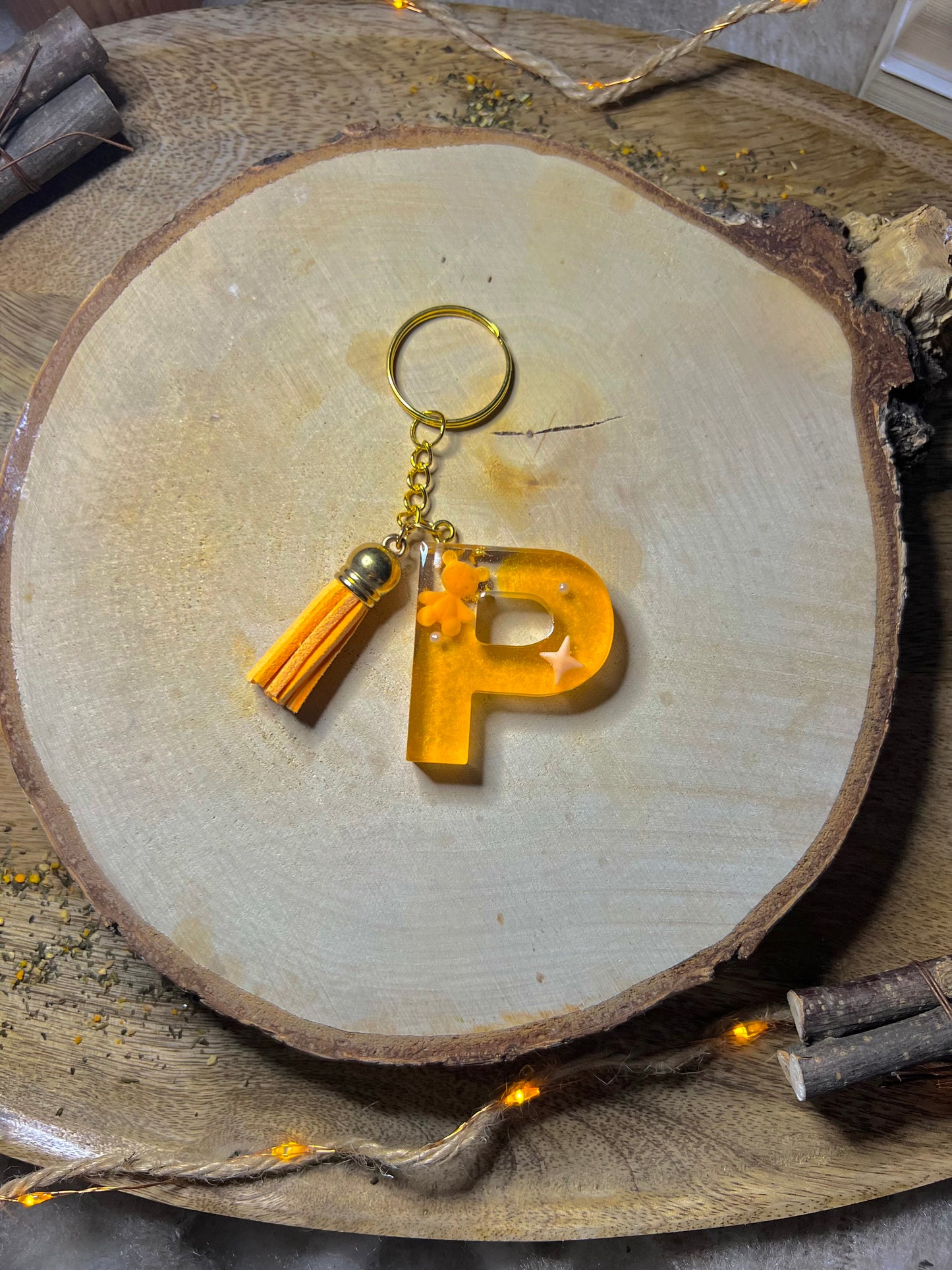 Porte-clés lettre « P »