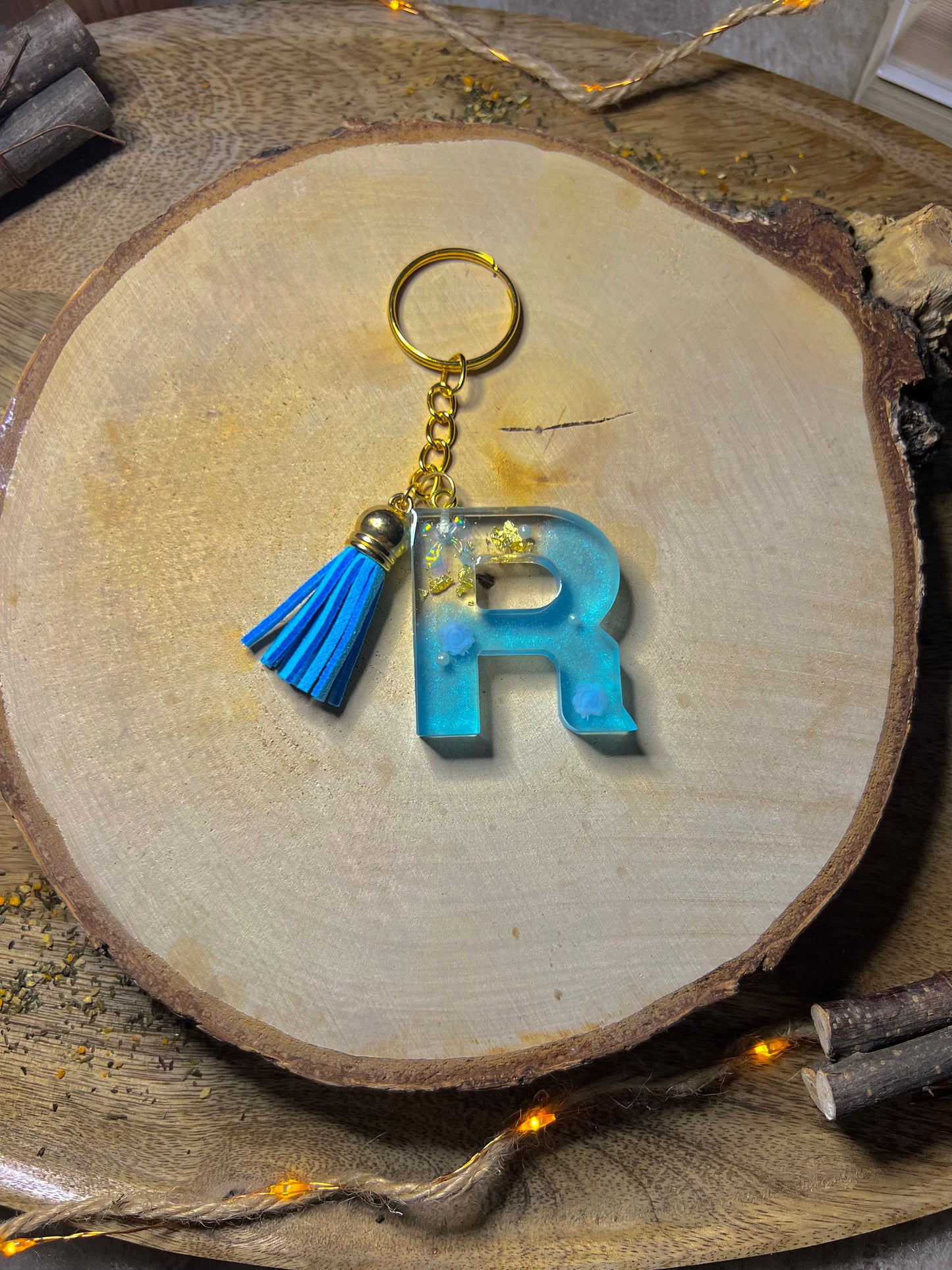 Porte-clés lettre « R »