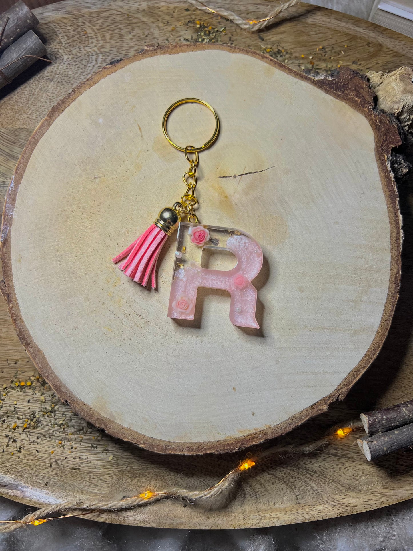 Porte-clés lettre « R »
