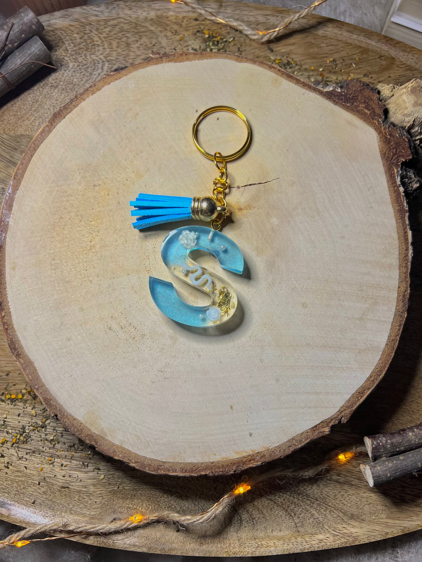 Porte-clés lettre « S »