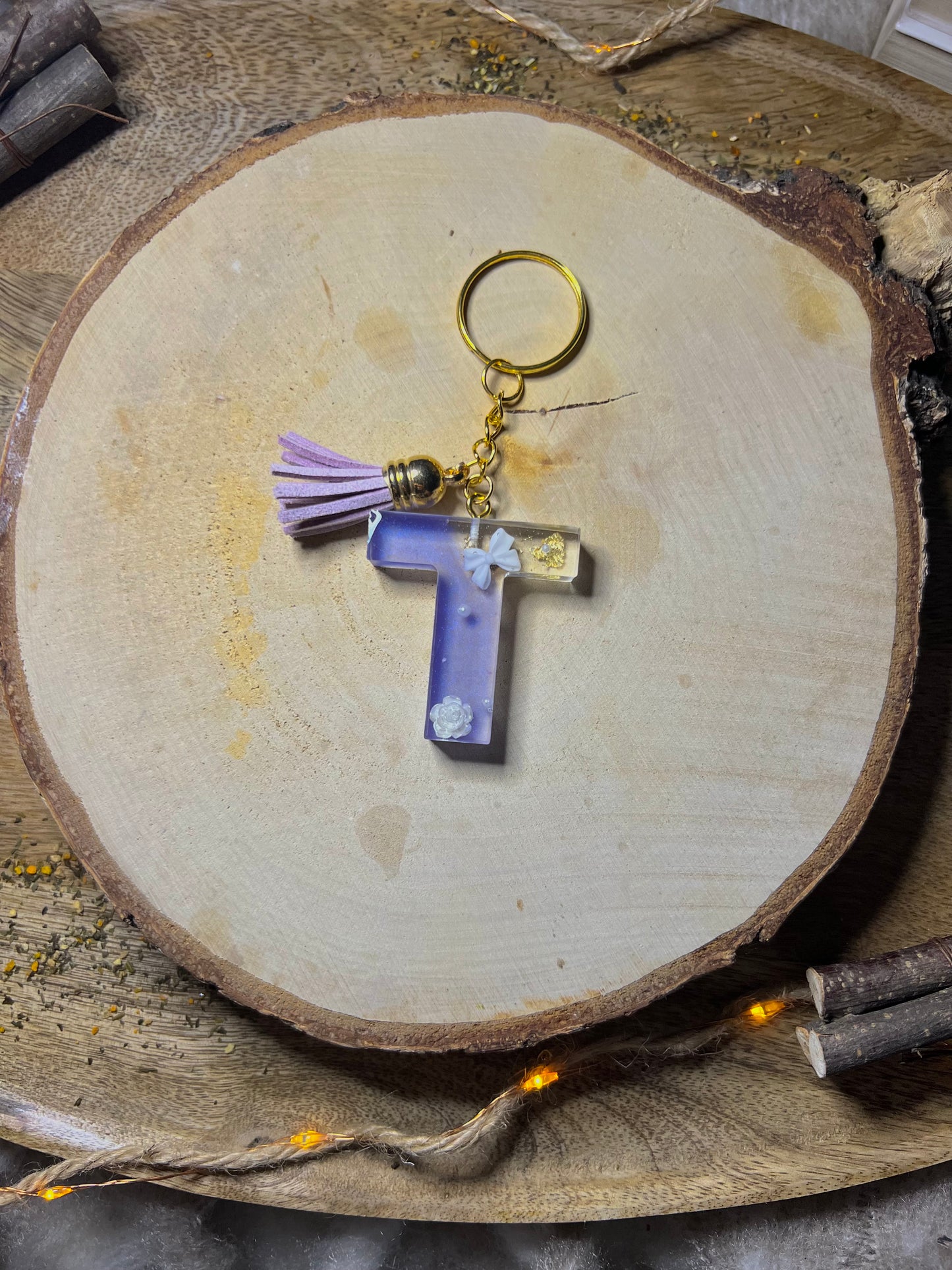 Porte-clés lettre « T »