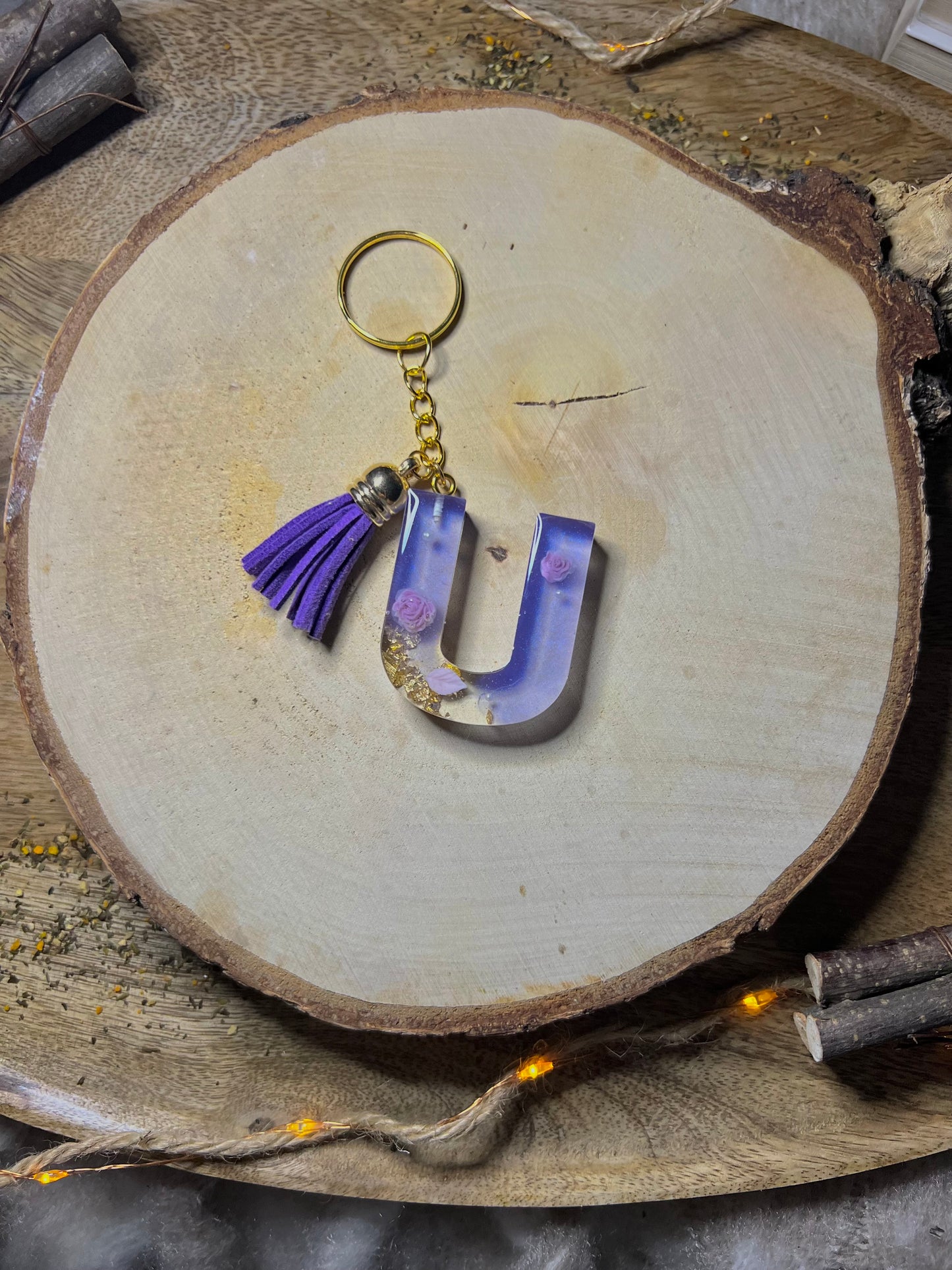 Porte-clés lettre « U »