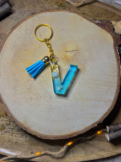 Porte-clés lettre « V »