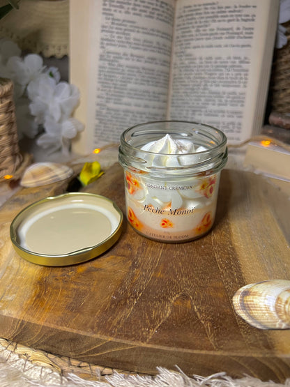 Fondant crémeux Pêche Monoï