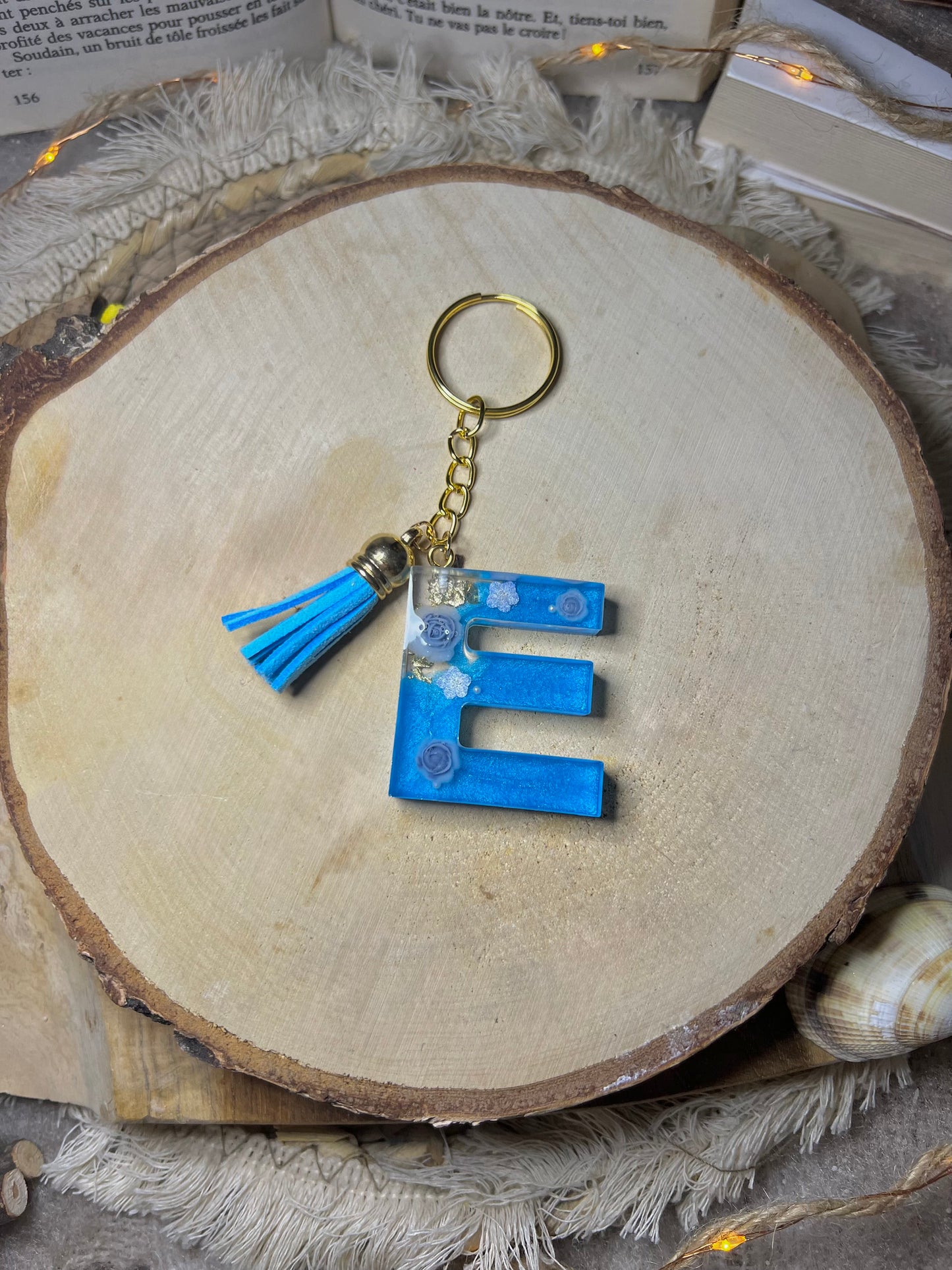 Porte-clés lettre « E »