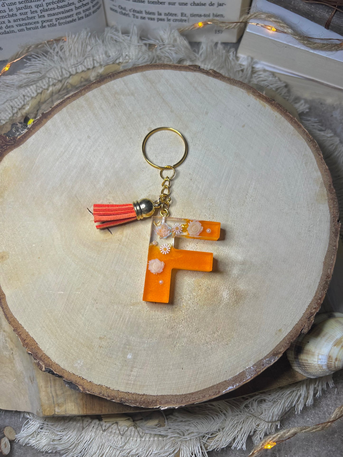 Porte-clés lettre « F »