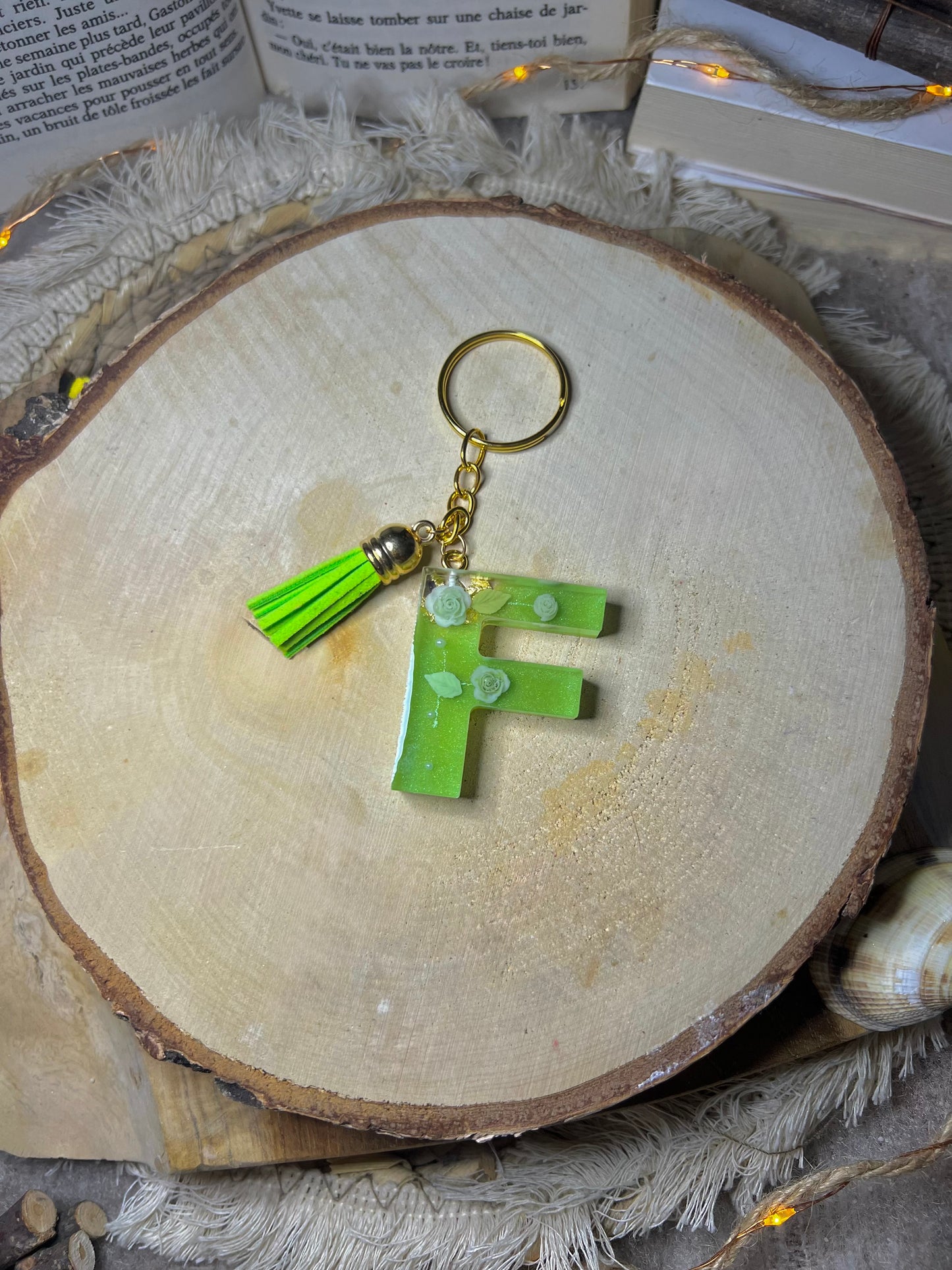 Porte-clés lettre « F »