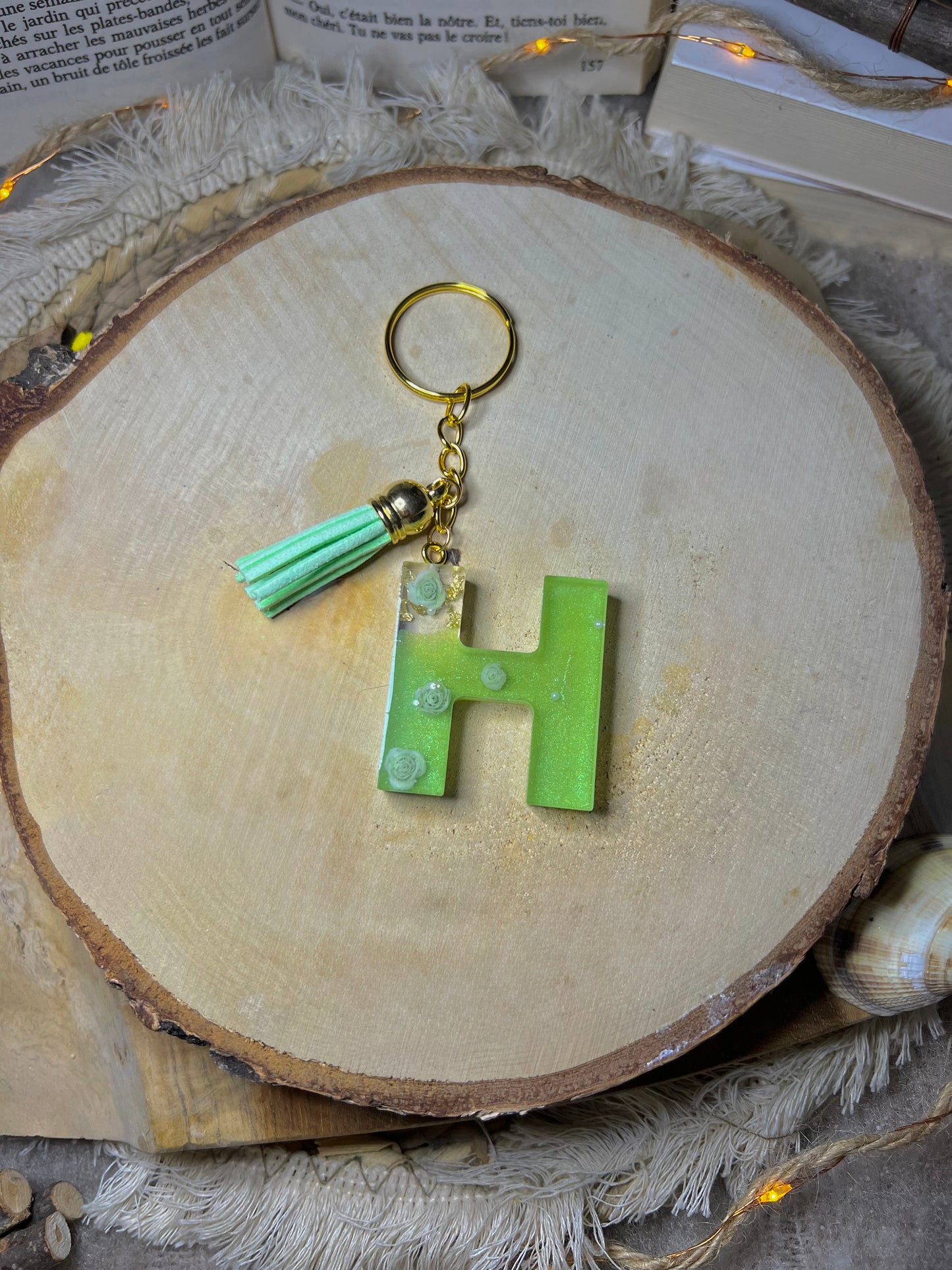 Porte-clés lettre « H »