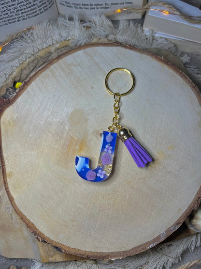 Porte-clés lettre « J »