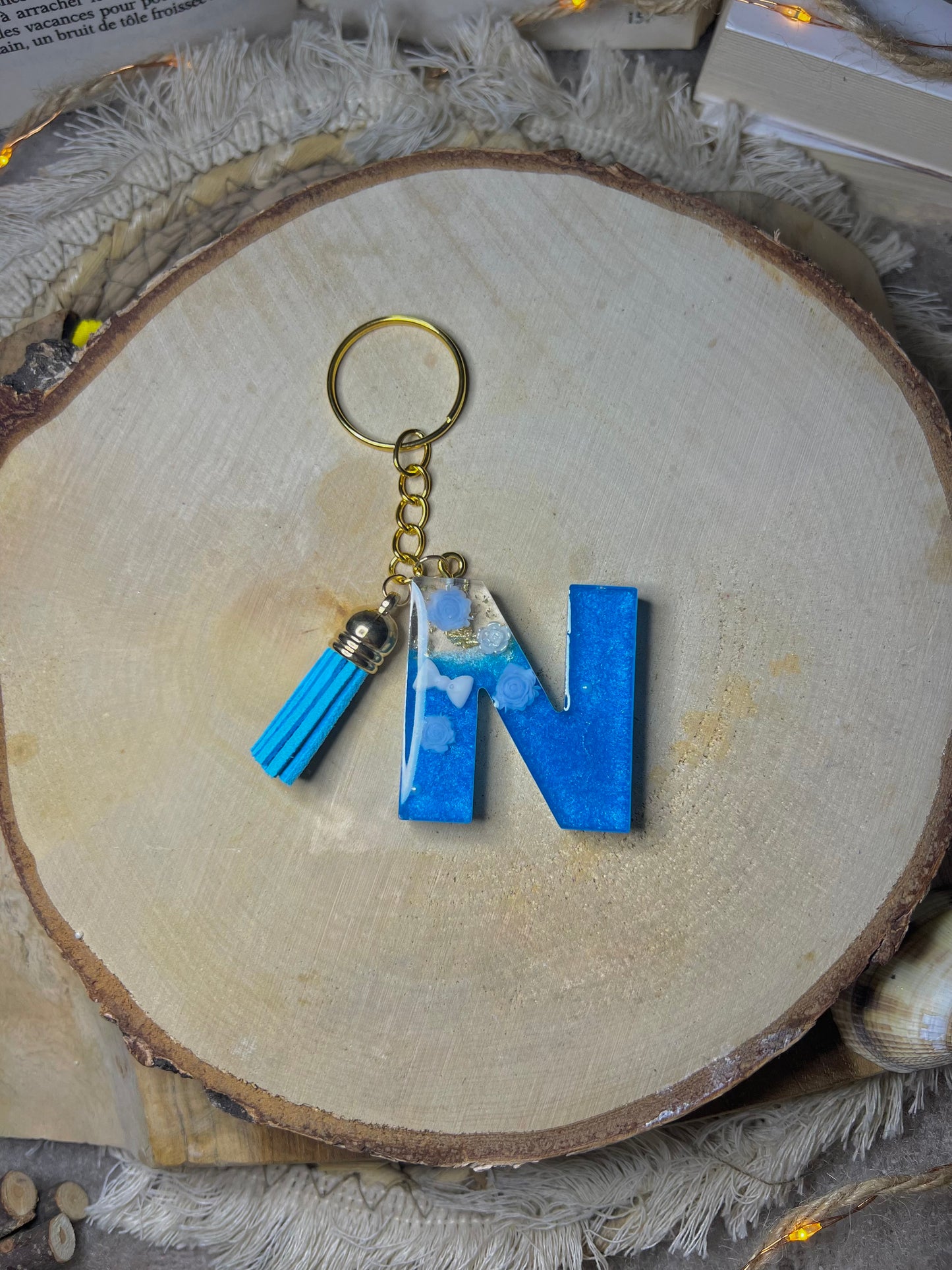 Porte-clés lettre « N »
